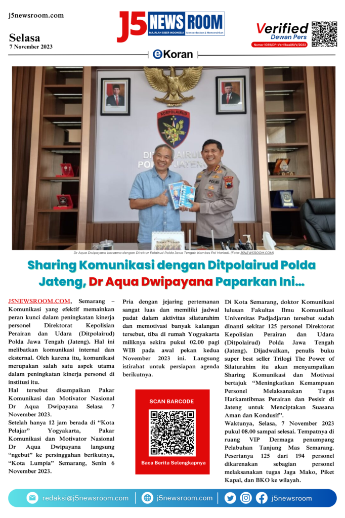 Edisi Selasa, 7 November 2023