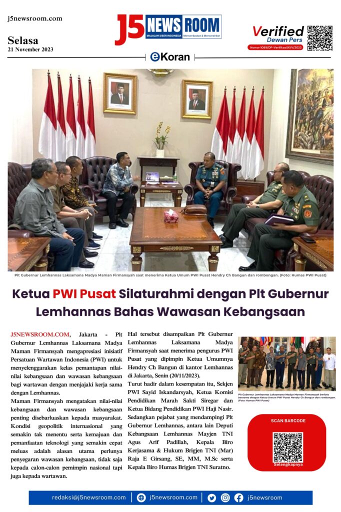 Edisi Selasa, 21 November 2023