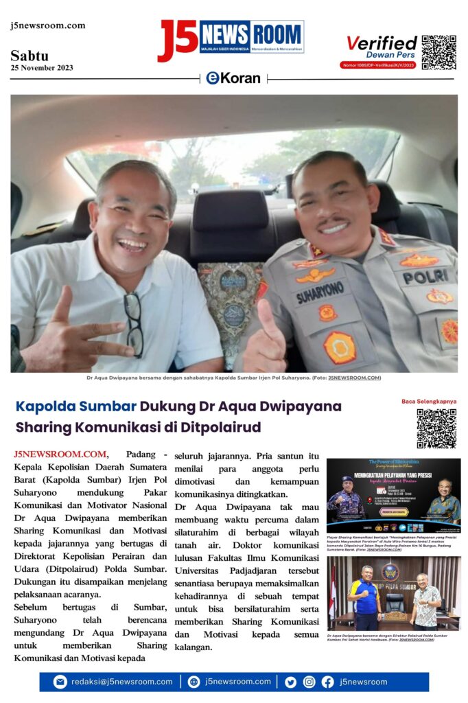 Edisi Sabtu, 25 November 2023