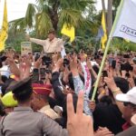 Sapa Pendukungnya di Batam, Prabowo Minta Masyarakat Pilih Nomor 02