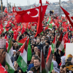 Ribuan Orang Kumpul di Istanbul, Dukung Orang Palestina