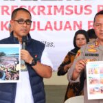 Dua Tersangka Penambang Pasir Ilegal di Nongsa Batam Dibekuk Ditreskrimsus Polda Kepri