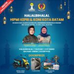 KONI Batam Gandeng HIPMI Kepri Gelar Halalbihalal Berhadiah Doorprize Menarik