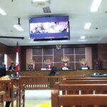 Sidang Pledoi Mantan Kabid TIK Polda Kepri Kombes Agus Fajar Sutrisno Ditunda