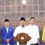 Presiden Terpilih Prabowo Subianto Minta Maaf dan Ajak Semua Elemen Bangsa Bersatu Kembali  