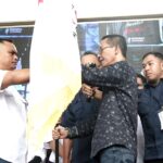 Pengukuhan Tim Relawan Amsakar Achmad Dihadiri Ribuan Warga Batam