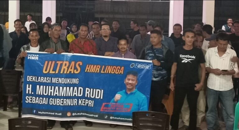 Ultras HMR Lingga Tetapkan Dukungan untuk H. Muhammad Rudi sebagai Pemimpin Berani dan Berprestasi