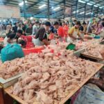Kenaikan Harga Ayam Potong di Pasar Bintan Center Kota Tanjungpinang