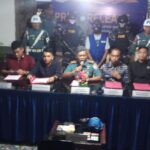 Satgas TNI AL Bersama F1QR Lanal Bintan Amankan Penyelundup Narkoba di Pantai Sakera Tanjunguban