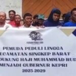 Pemuda dan Buruh Lingga Gelar Deklarasi Satukan Tekad Menangkan H. Muhammad Rudi
