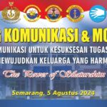 4,5 Jam di Semarang, Dr Aqua Dwipayana Sharing Komunikasi dan Motivasi di Lanal Semarang