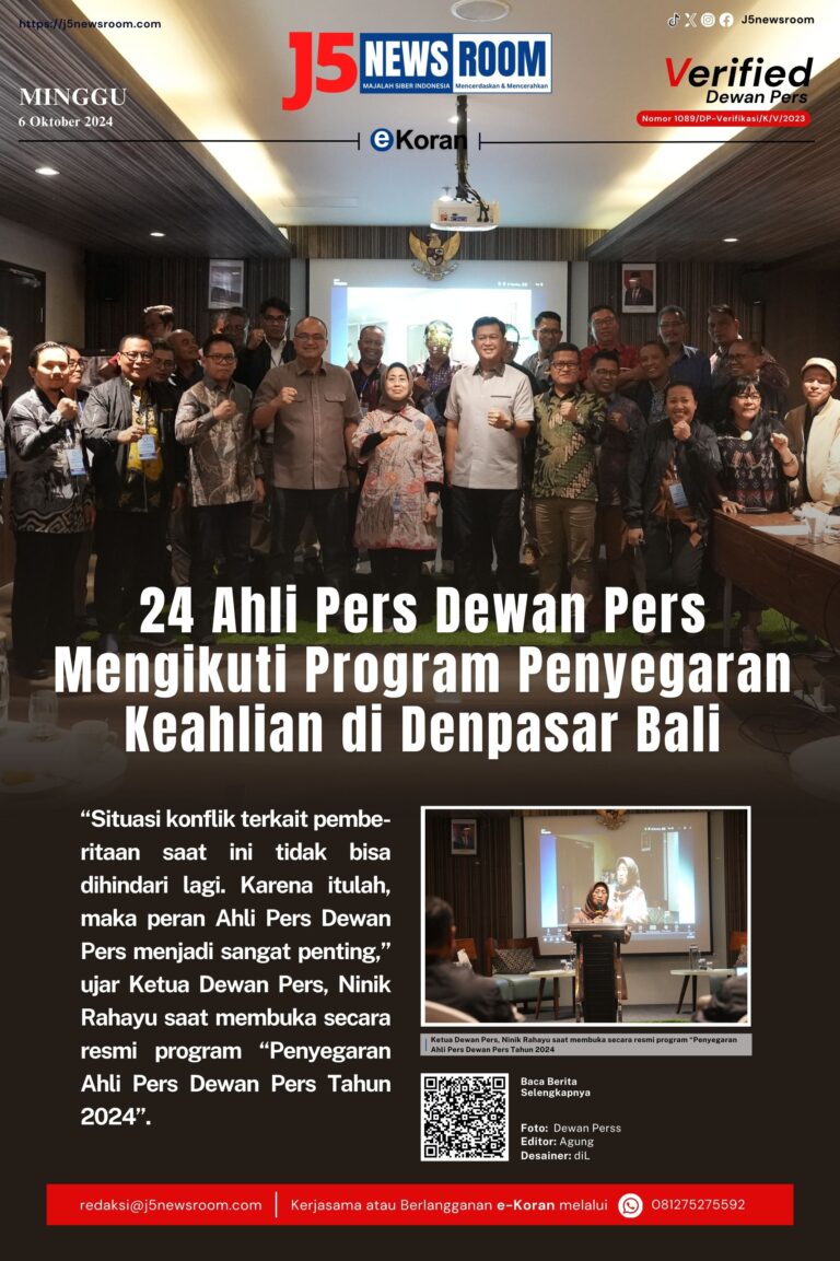 Edisi Minggu, 6 Oktober 2024