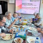 Dr. Aqua Dwipayana dan Rektor Unand Makan Siang Bersama Usai Sharing dengan 500 Mahasiswa dan Dosen