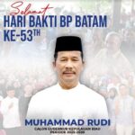 Sempena Hari Bakti ke-53, Muhammad Rudi Yakin BP Batam Mampu Beri Karya Terbaik untuk Masyarakat