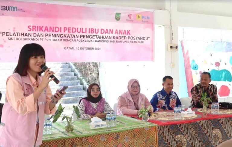 Srikandi PLN Batam Konsisten Berkomitmen Peduli Isu Stunting