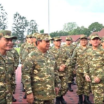 Prabowo Tiba Lebih Awal di Lapangan Sebelum Olahraga Bersama Para Menteri di Lembah Tidar Magelang