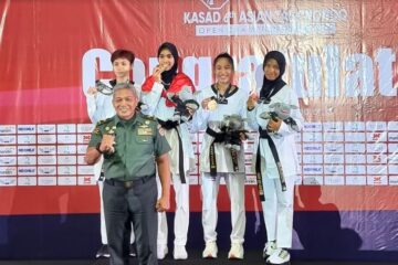 Winda dan Wendy dari Club CTC Batam Raih Medali di Kasad 6th Asian Taekwondo Open Championships 2024