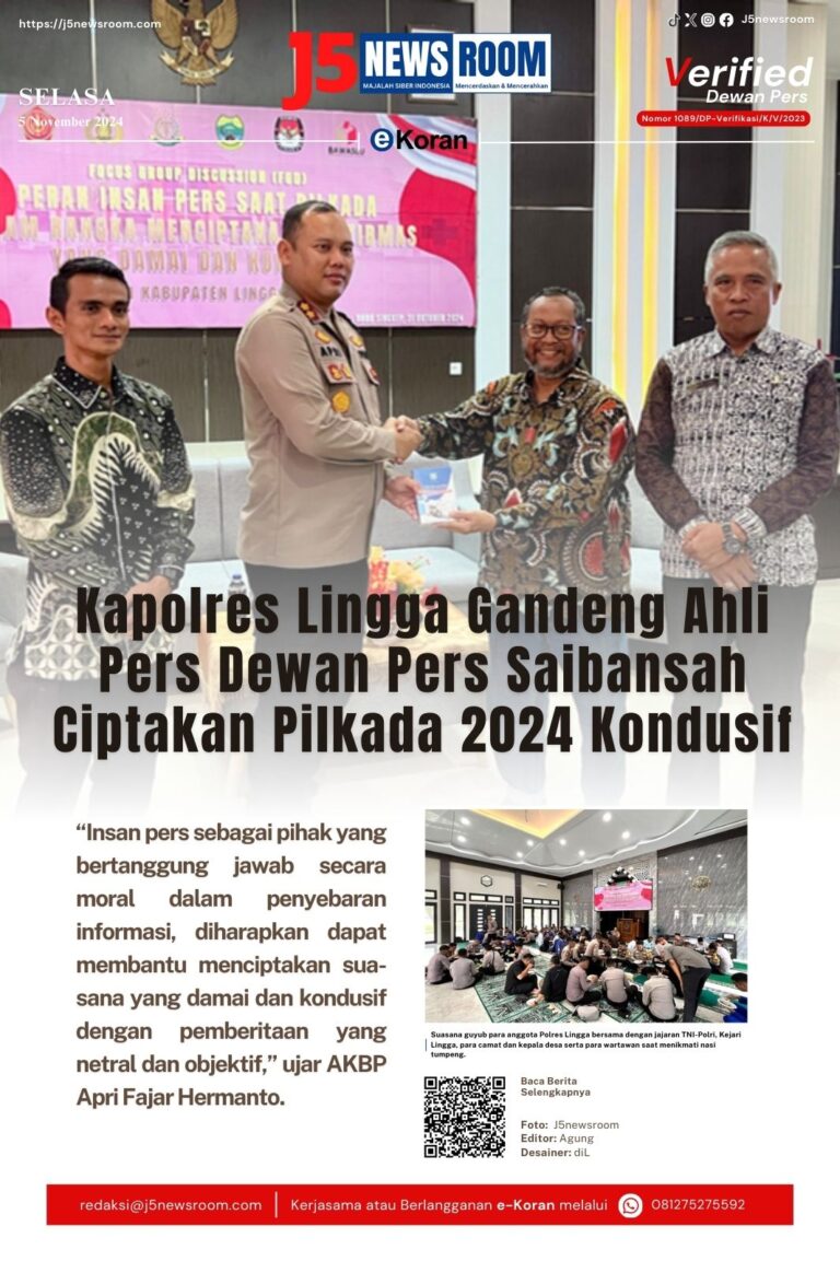 Edisi Selasa, 5 November 2024