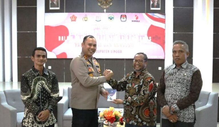 Kapolres Lingga Gandeng Ahli Pers Dewan Pers Saibansah Ciptakan Pilkada 2024 Kondusif