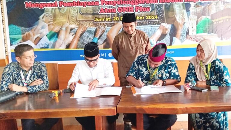 Gandeng Bank Riau Kepri Syariah Cabang Batam, Nettour Batam Tawarkan Pembiayaan ONH Plus Mudah