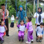 Hafizha Rahmadhani Resmikan Wahana Bermain Anak di Taman Kijang City Walk