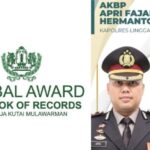 Kapolres Lingga Raih Penghargaan Internasional ‘Maharaja Kutai Mulawarman’