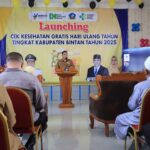 Pemkab Bintan Launching Program Cek Kesehatan Gratis (CKG) Untuk 3 Kategori