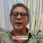 Rocky Gerung: Bahlil Bersalah Membuat Dua Orang Meninggal Dunia