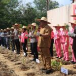 Sekda Bintan Hadiri Launching Penguatan Program Pekarangan Pangan Lestari Secara Serentak di Mapolres Bintan