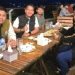 Menikmati Keindahan Kota Kotamobagu di Resto Tampa Bakudapa Bersama Kapolres