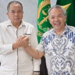 Pertemuan Tak Terduga Dr. Aqua Dwipayana dengan Kajati Sulawesi Tengah Dr. Bambang Hariyanto