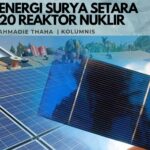 Energi Surya Setara 20 Reaktor Nuklir