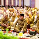 Hari Pertama Kerja Usai Libur Lebaran Gubernur dan Wakil Gubernur Kepri Gelar Halal Bihalal Bersama Pegawai