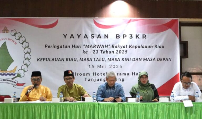 Ketua Umum Yayasan BP3KR Huzrin Hood Minta Pemprov Kepri Lebih Pro Rakyat