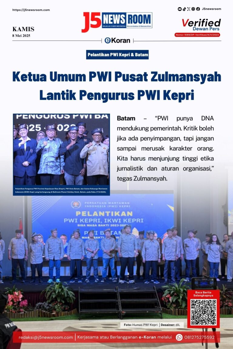 Edisi Kamis, 8 Mei 2025