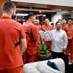 Timnas Indonesia Disambut Hangat Presiden Prabowo Usai Kemenangan atas China