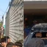 Warga Ketakutan saat Mobil Mewah Sahroni Dibakar Massa di Tanjung Priok