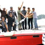 Kemeriahan Lomba Sampan Layar dan Speedboat Race Sempena Peringatan Kemerdekaan di Belakang Padang