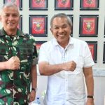 Saat Dua Tokoh Komunikasi dan Pertahanan Bersilaturahmi Hangat di Balikpapan