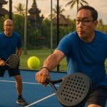 Direksi TransJakarta Latihan Padel di Bali Saat Puluhan Halte Dibakar Massa