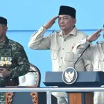 Presiden Prabowo Pimpin Upacara Peringatan HUT ke-80 TNI di Monas