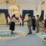 12 Duta Besar Serahkan Surat Kepercayaan ke Prabowo