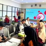 Sempena Hari Bhakti Kemenimipas, Kantor Imigrasi Tanjunguban Bintan Gelar Donor Darah