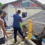 Rumah Warga Mentigi Laut Roboh, Sekda Bintan Pastikan Respons Cepat