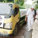 Cegah Bunuh Diri, RoS Siram 5.000 Liter Air Ruqyah di Jembatan I Barelang Batam