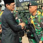 Ketua DPRD Batam Hadiri Upacara Pelepasan 450 Personel Yonif 136/Tuah Sakti Menuju Papua