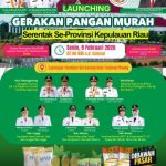 Gerakan Pangan Murah Diluncurkan Serentak di Kepri, Warga Diajak Manfaatkan Harga Terjangkau