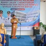 Bupati Bintan Resmikan Gedung Poliklinik Rawat Jalan, Laboratorium Mikrobiologi, dan Instalasi Farmasi RSUD Bintan