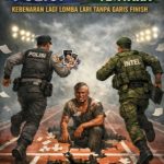 Versi Polisi vs Versi Tentara, Kebenaran Lagi Lomba Lari Tanpa Garis Finish