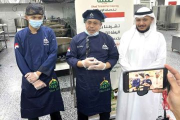 Uhud Taiba Catering Hadirkan Cita Rasa Nusantara bagi Jamaah Haji Indonesia